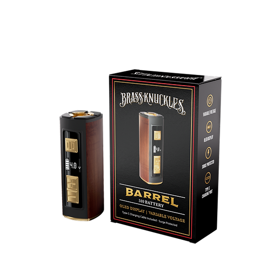 brass knuckles cart BARREL battery