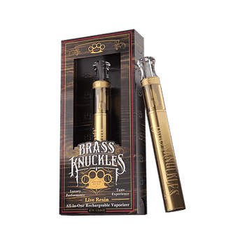 brass knuckles 100% LIVE RESIN